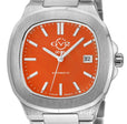 Potente Swiss made Automatic  Orange Stainless steel | Orange Dial