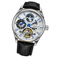 Legacy Black/Leather/Silver Dial/Silver Case 3918.1 | Silver Dial
