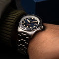 Croft Pioneer Automatic Blue/Stainless Steel | Blue Dial