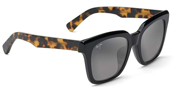 HELICONIA LADIES / BLACK GLOSS WITH TOKYO TORTOISE TEMPLES / NEUTRAL GREY |  Dial