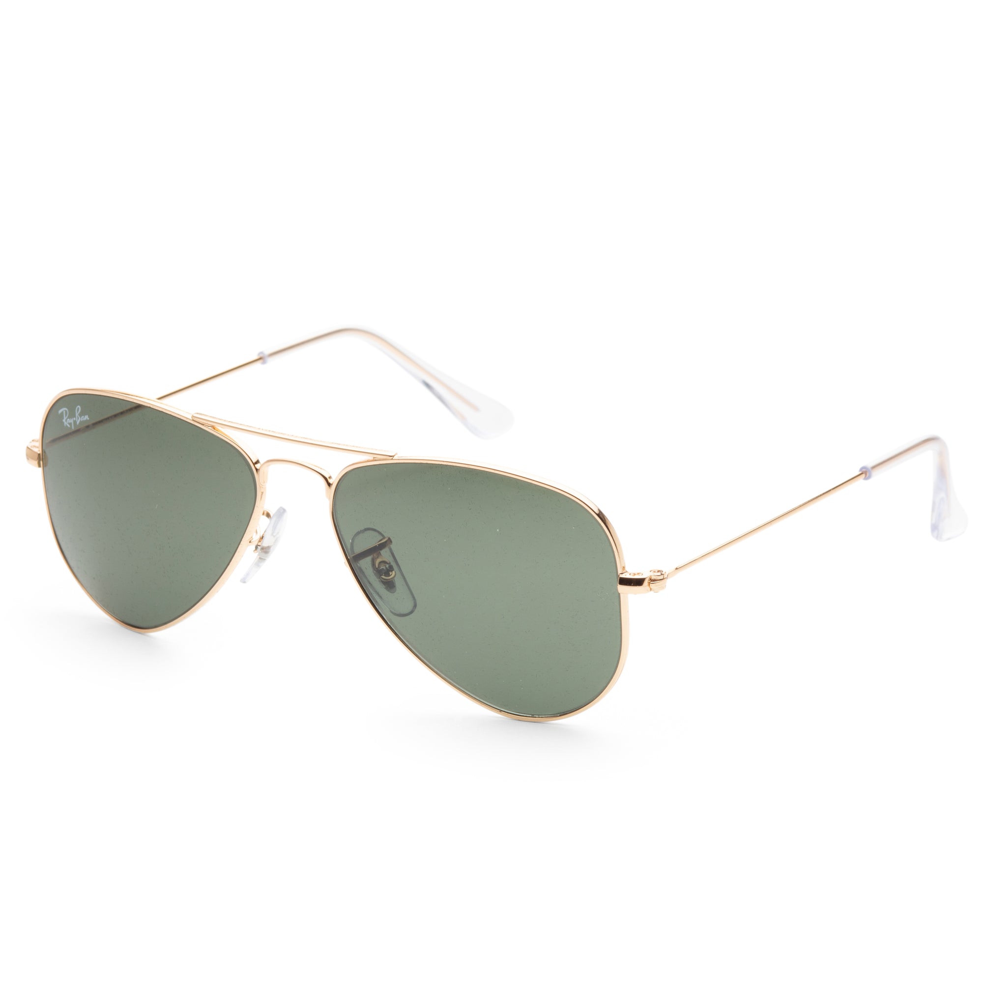 Classic Small Arista Gold Frame, Crystal Green Lens |  Dial