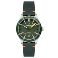 SCILLA AUTOMATIC GREEN / Leather | Green Dial