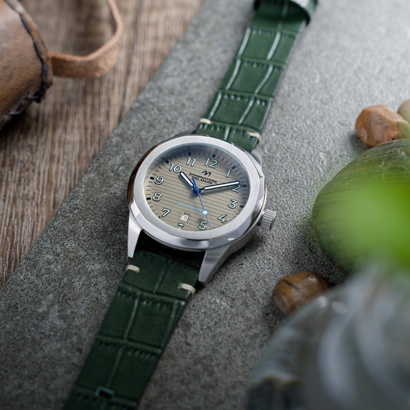 Aqua Sicura Japan Quartz Grey / Leather | Gray Dial