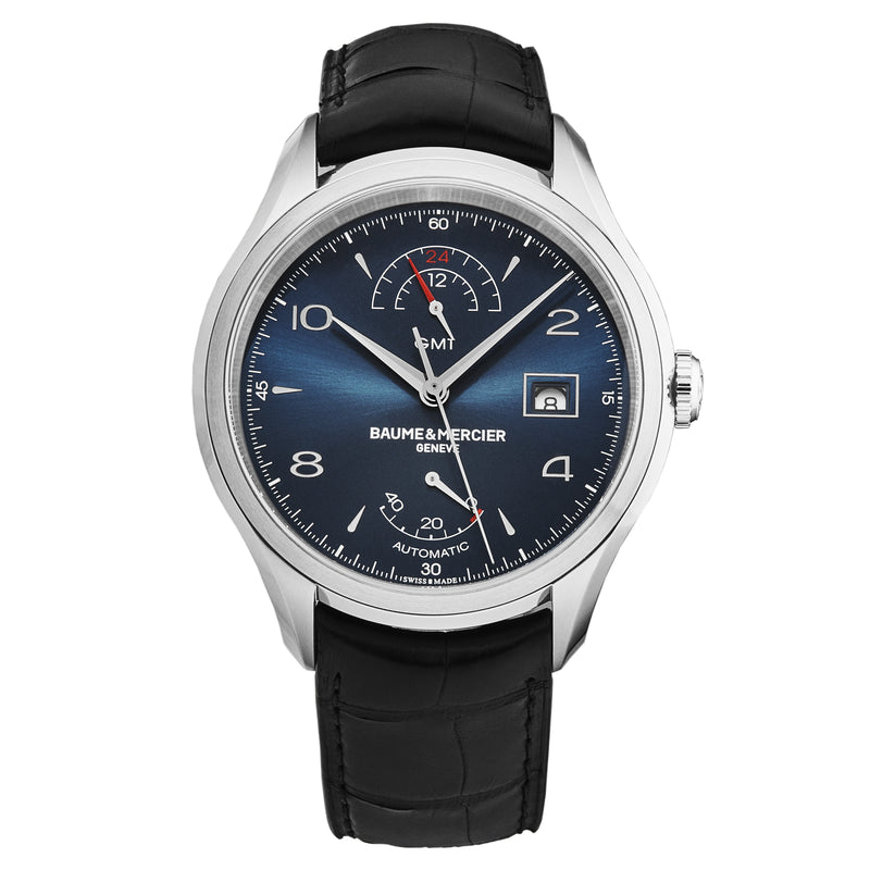 Clifton A10316 / Blue, Sun satin-finished | Blue Dial