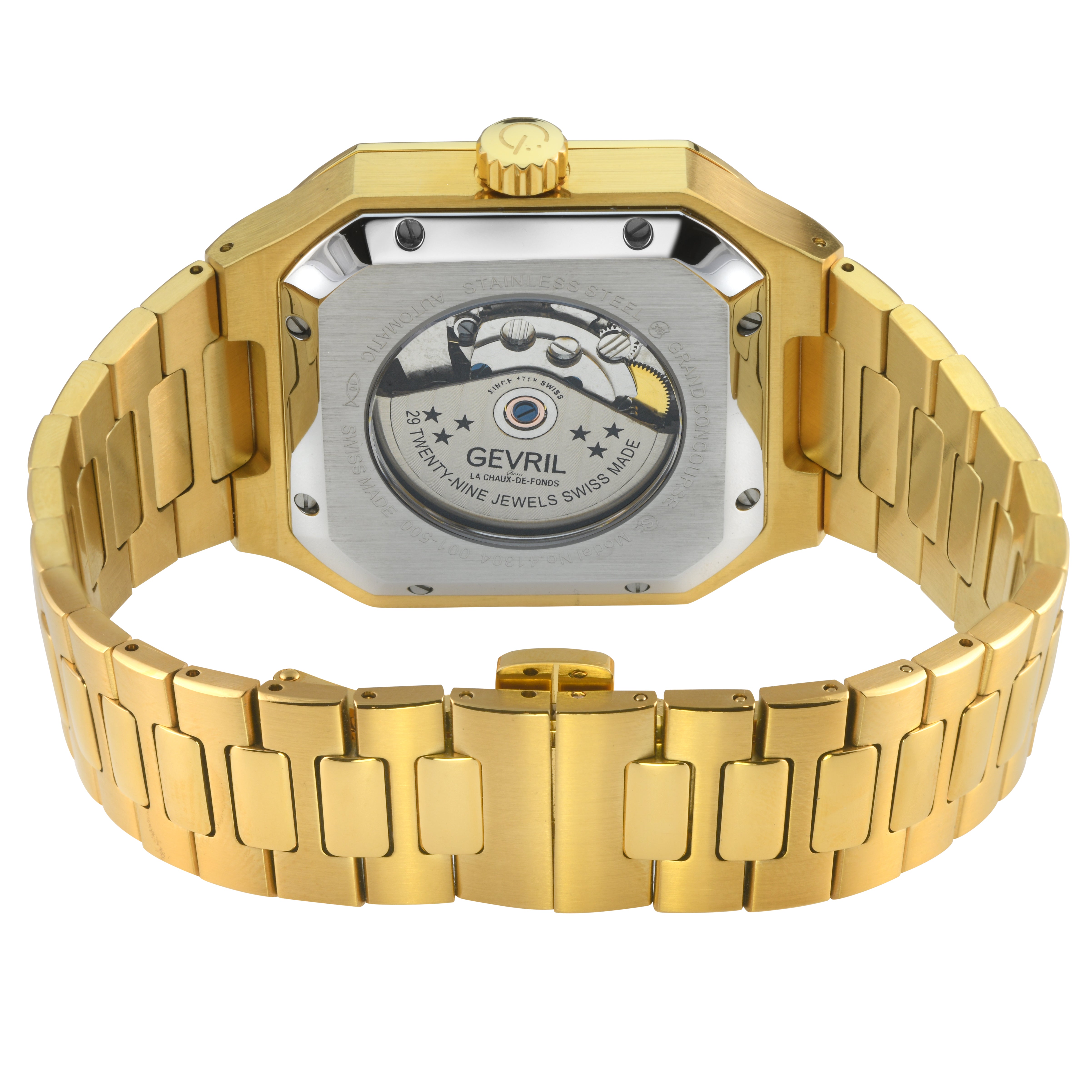 Grand Concourse Swiss Automatic, IPYG/316L Stainless Steel Case