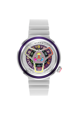 Ventana Automatic Atari Retro Gamer Limited Edition White / Rubber Strap | White Dial