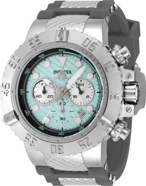 Subaqua 50mm / Light Green / Silver and Grey | Light Green Dial