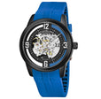 Legacy Blue/Black Rubber | Skeleton Dial