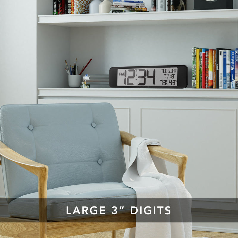 Ultra-Wide Clock with Atomic Accuracy ultrawide-atomic-clock-with-temperature-and-date