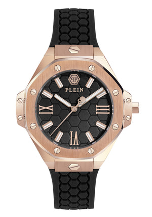 PLEIN ROYAL 39MM Black / Silicone Black Dial