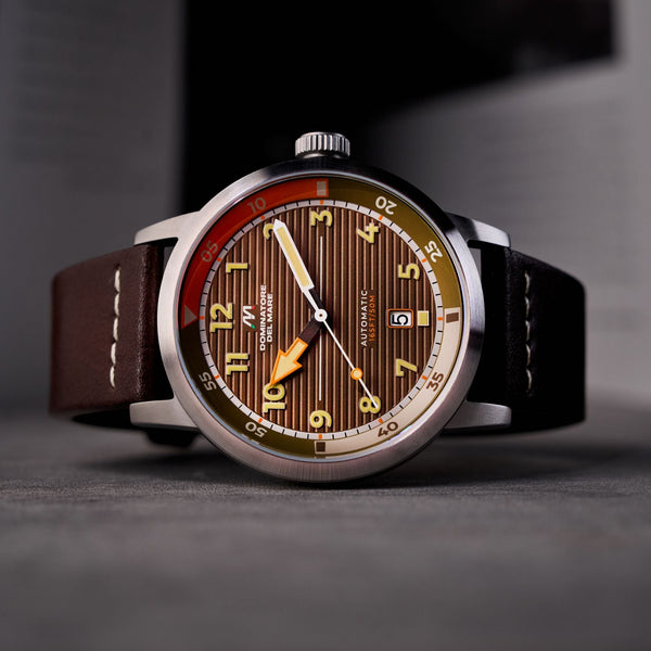 Camogli Automatic Brown / Brown Leather | Brown Dial