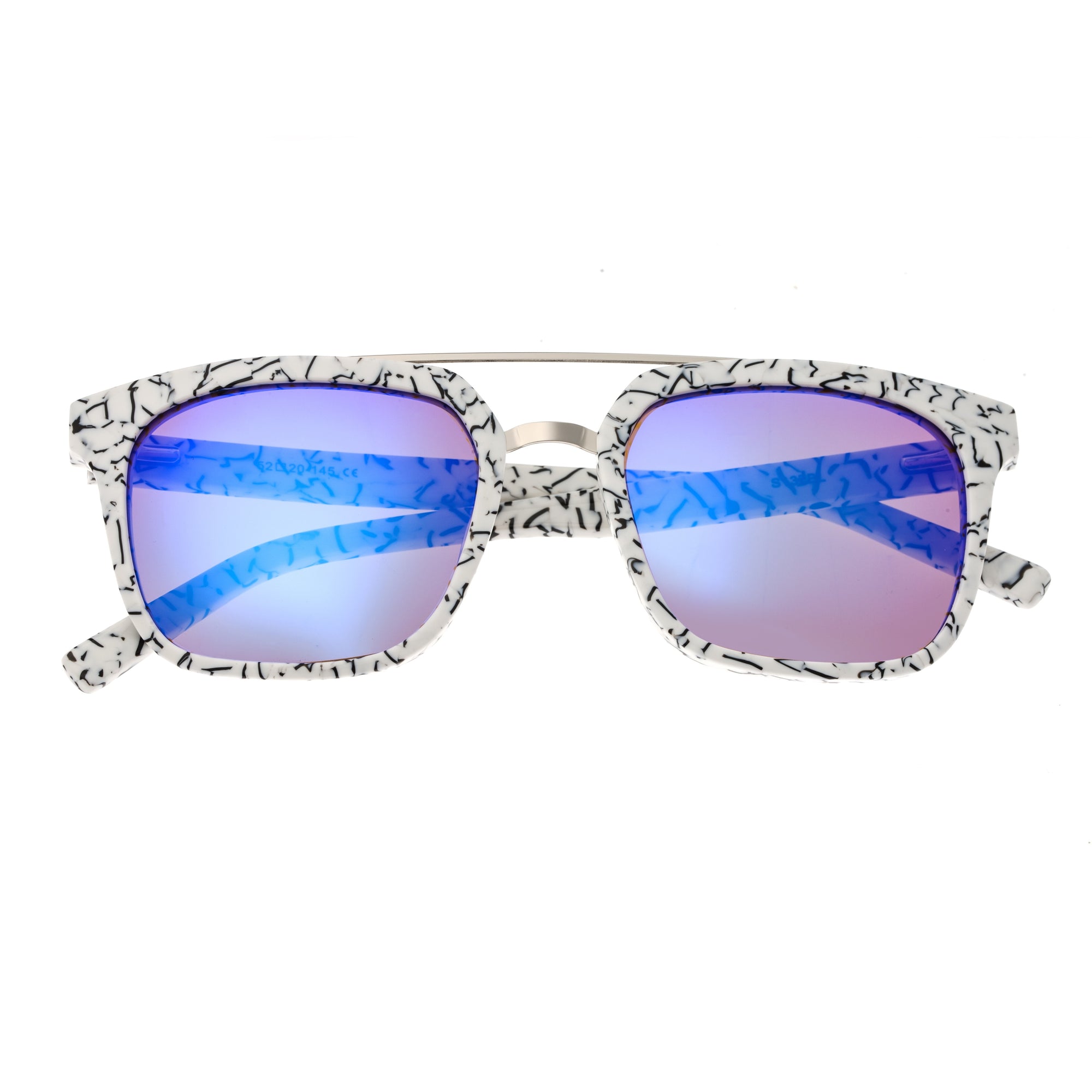 Lindquist White Marble/Purple-Blue |  Dial