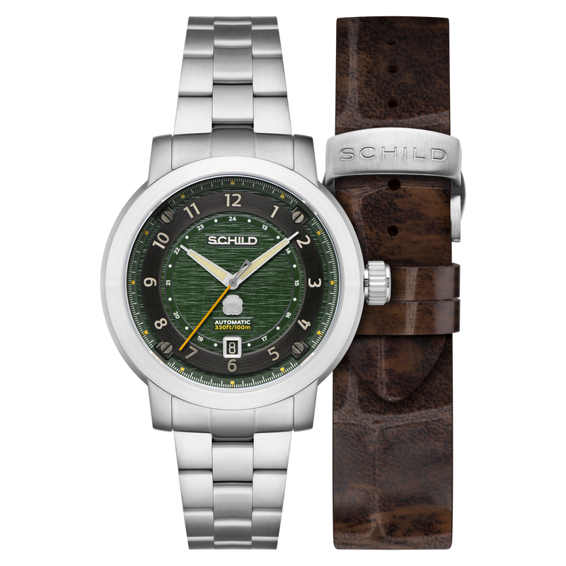 HEINRICH SWISS AUTOMATIC LIMITED EDITION LIMITED EDITION GREEN / STAINLESS STEEL | Green Dial