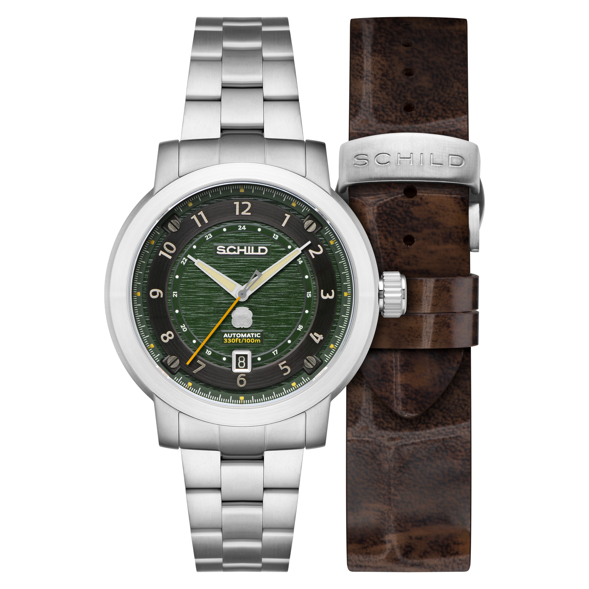HEINRICH SWISS AUTOMATIC LIMITED EDITION LIMITED EDITION GREEN / STAINLESS STEEL | Green Dial