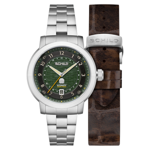 HEINRICH SWISS AUTOMATIC LIMITED EDITION LIMITED EDITION GREEN / STAINLESS STEEL | Green Dial