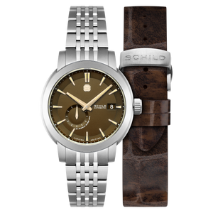 Heinrich Micro Rotor Automatic Limited Edition Brown / Stainless Steel | Brown Dial