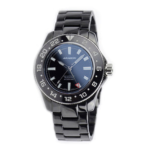 Hercules GMT 9075 50mm Black Dial