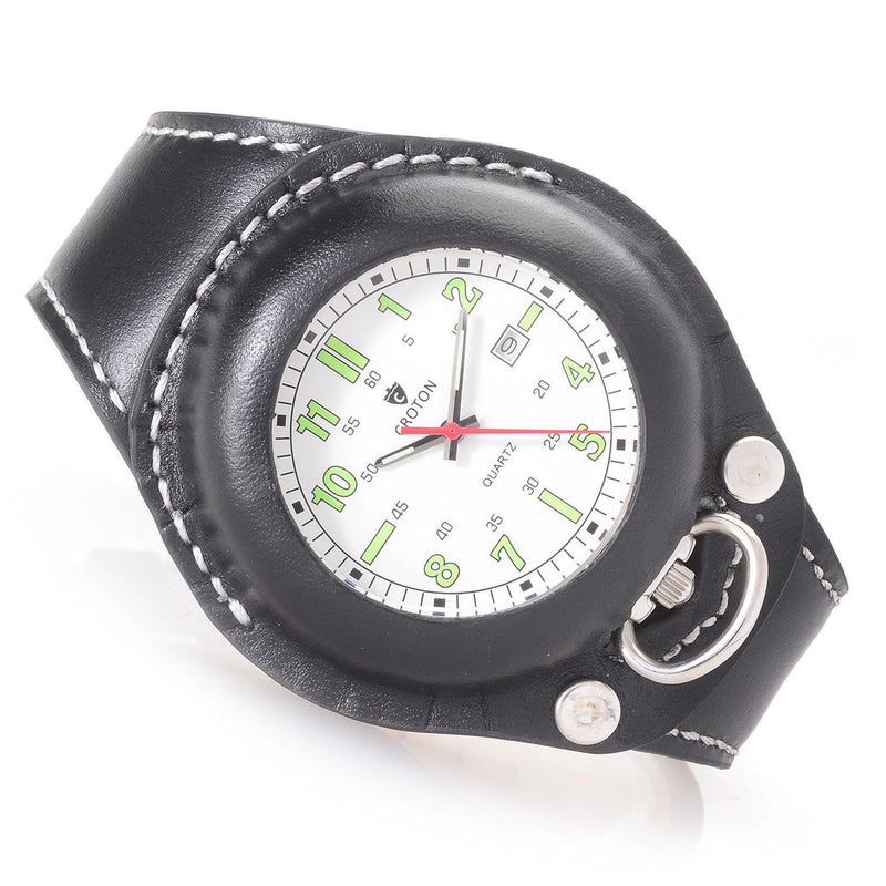 Designer pewter/black | White Dial