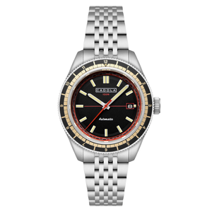 Ahrens Automatic Black / Stainless Steel | Black Dial