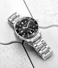 Depthmaster Black Dial/ Silver Stainless Steel Black | Black Dial