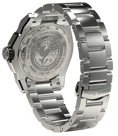 JS9-41 Stainless Steel/Gray Dial