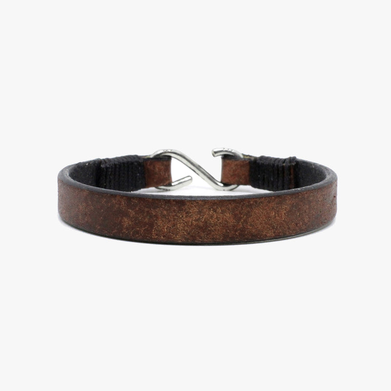 Rustic Brown Leather Strap  |  Dial