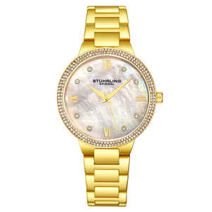 Carrara Quartz Classic Gold/Stainless | Silver Dial