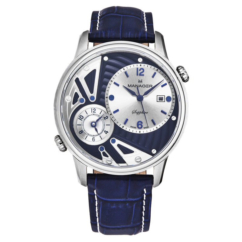 Nomad MAN-TR-01-SL / Blue | Silver Dial