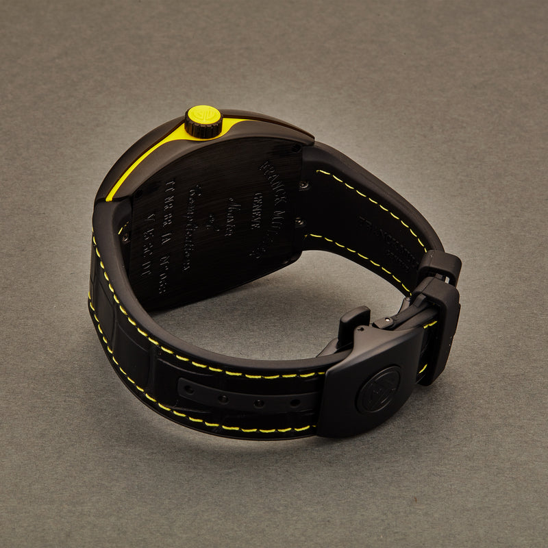 Vanguard 45SCBLKBLKYEL / Blk | Black Dial