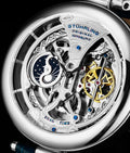 Legacy Silver Dial/ Blue Leather Blue | Silver Dial