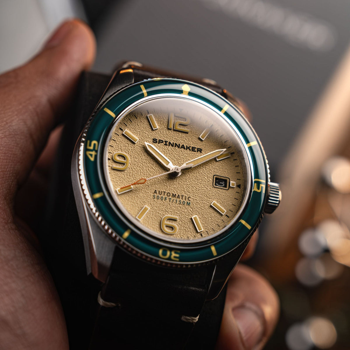 Fleuss Automatic Cream / Leather | Cream Dial