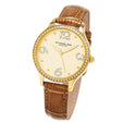 Vogue Gold Leather | Gold Dial