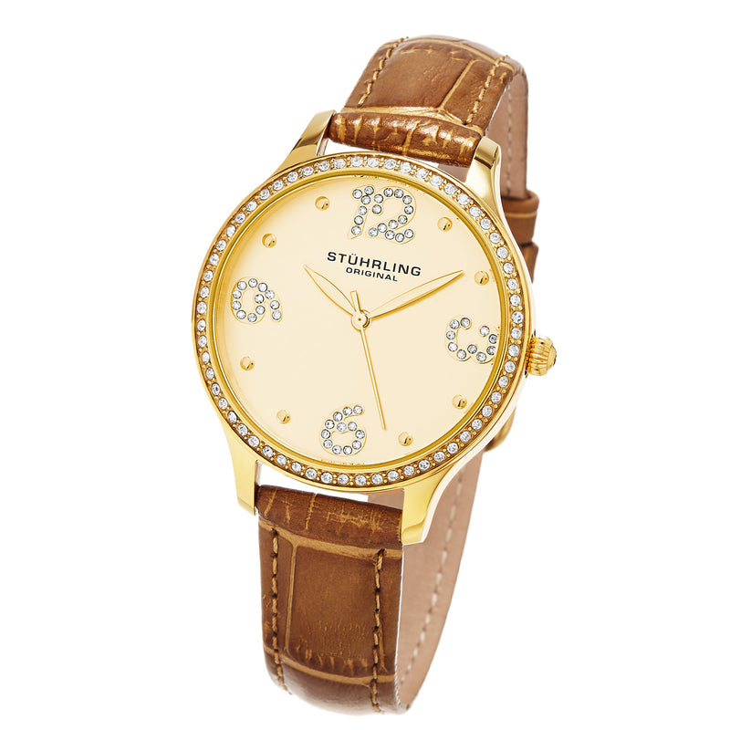 Vogue Gold Leather | Gold Dial