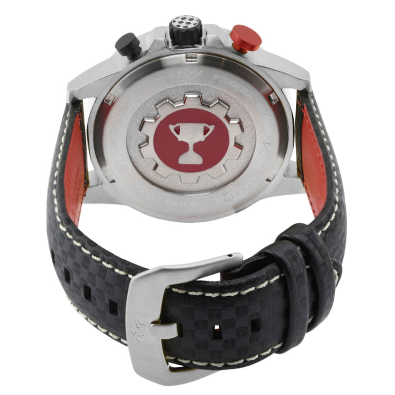 Scuderia GV2 by Gevril Carbon Fiber Dial Chronograph alarm Watch Swiss Made