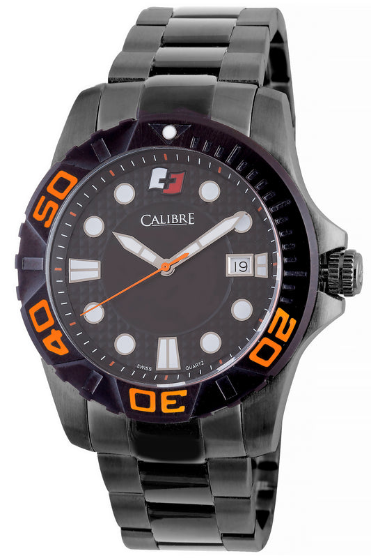 Akron Black-OP black steel | Black Dial