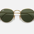 ROUND FLAT LENSES MENS / ARISTA - CRYSTAL GREEN |  Dial