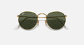 ROUND FLAT LENSES MENS / ARISTA - CRYSTAL GREEN |  Dial