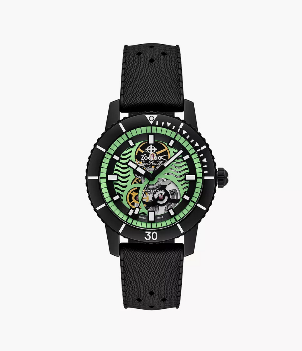 suyama① Super Sea Wolf Skeleton Night Diver | Multi-colored Dial – Watch Gang