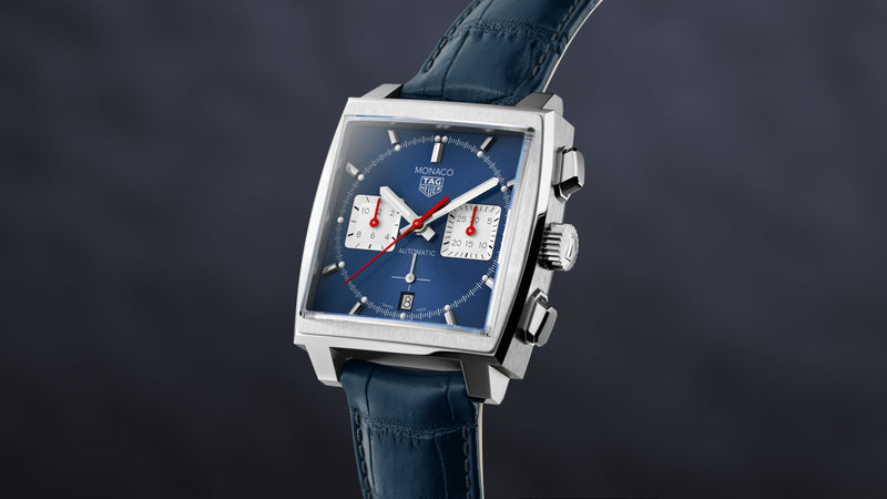 Monaco Calibre Heuer 02 39mm | Blue Dial