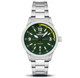 Aviatore Japan Quartz Green / Stainless Steel | Green Dial