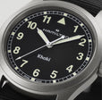 Khaki Field Black / Textile | Black Dial