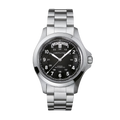 KHAKI FIELD Black / Stainless Steel Black Dial