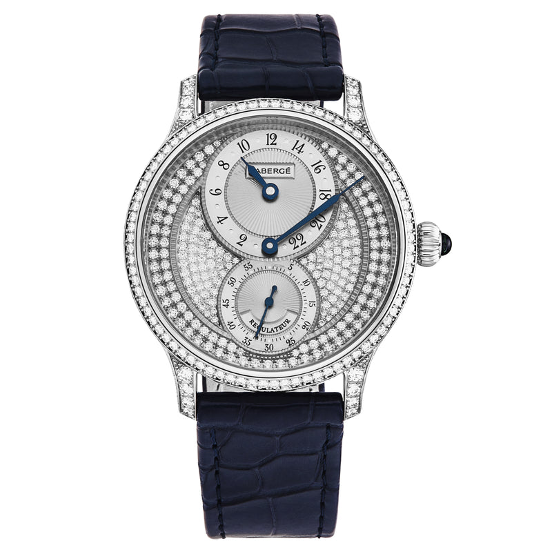 Agathon FAB-1213 / Silver/Diamond | Silver / Diamond Dial