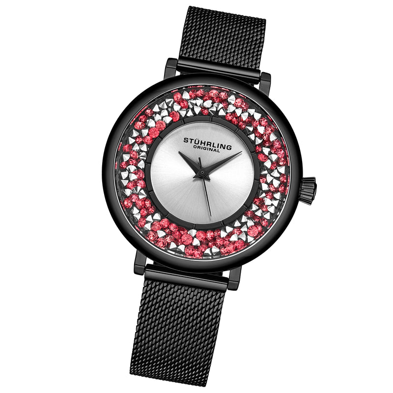 Symphony Black Stainless Steel | Silver Dial