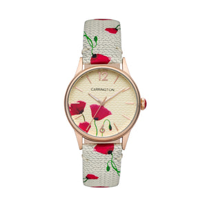 Carrington Cordelia Beige / Leather | Beige Dial