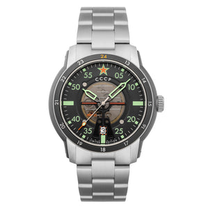 MIG-21 GREY / STAINLESS STEEL | Gray Dial