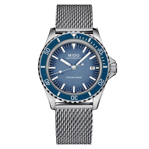 OCEAN STAR TRIBUTE Silver-tone | Blue Gradient Dial