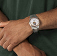 Riv Open Heart Silver / Stainless Steel | Silver Dial