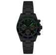 Accelero Rainbow Chronograph Green/Stainless Steel | Green Dial