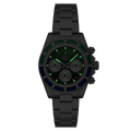 Accelero Rainbow Chronograph Green/Stainless Steel | Green Dial
